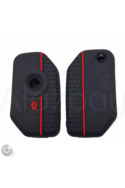 Alazpay Husă pentru chei cu model din silicon pentru BMW R1200GS R1250GS R120...