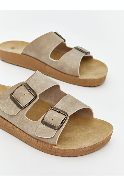 LC Waikiki Suede Look Women's Slippers