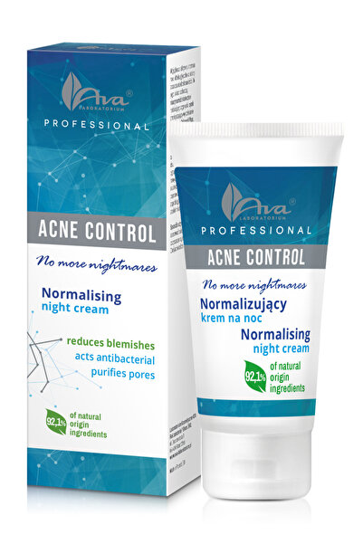 Ava Laboratorium افا اكني كنترول بروفيشنال كريم ليلي لتوازن البشرة 50 مل