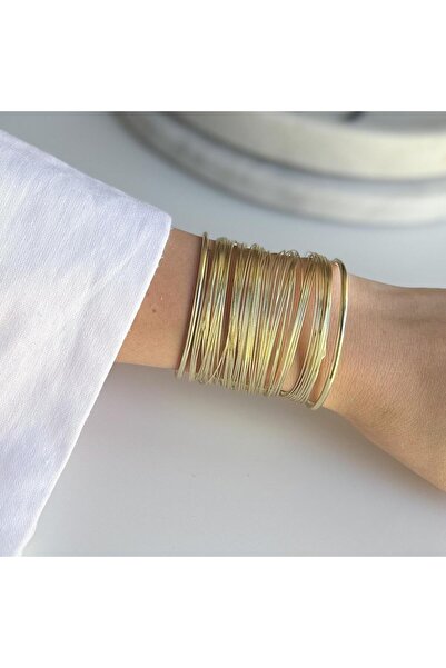Venus Design Çelik Kalın Çoklu Tel Bileklik