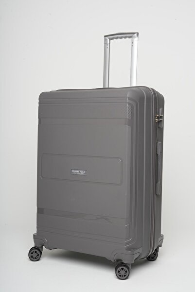 Travel POLO 3'lü Valiz Seti Kırılmaz Füme 1017