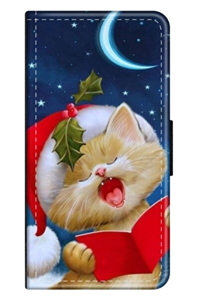 Atlas Εξατομικευμένη θήκη βιβλίου Oppo Reno8T, Christmas Cat, , S1D1M0048