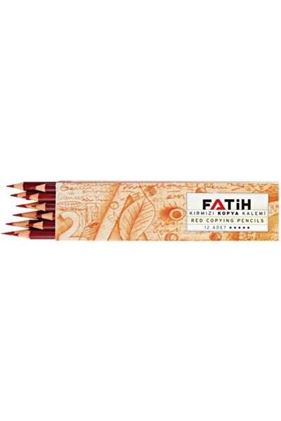 Fatih 5-Piece School Set 12-Piece Pastel Felt Tip Dry Paint Pencil Red Pen
