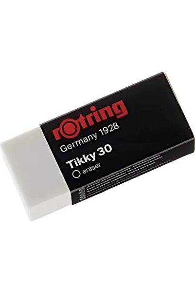 Rotring Tikky 30 Exam Eraser, White, Non-Marking and Dust-Free