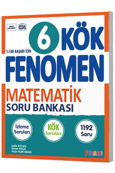 Efsane Yayınları 6.Sınıf Fenomen KÖK Matematik Soru Bankası / İzleme Sorular ...