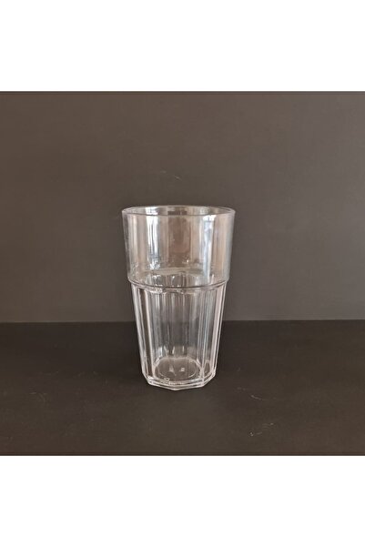 GuvenliPazar 4 Adet Kırılmaz Şeffaf Melamin Bardak – 300 ml