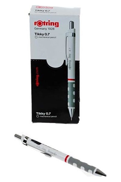 Rotring Tikky 0.7 Versatil Kalem Beyaz 12'Li