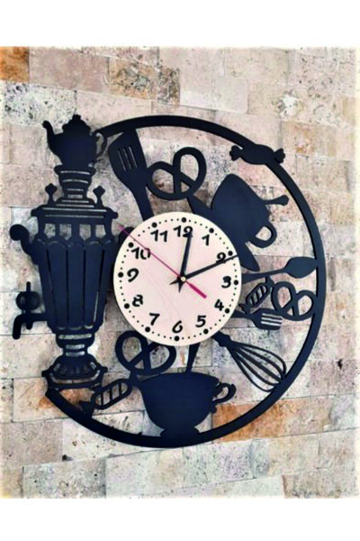 SHELİFE Mutfak - Cafe Duvar Saati