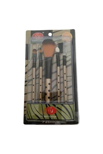 OEM Pensule machiaj model animal print, 5 buc