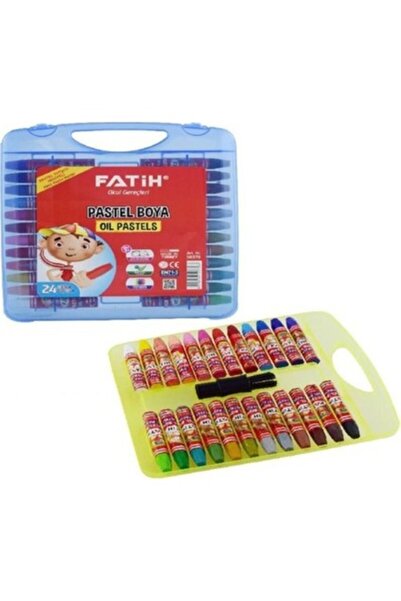 Fatih طلاء باستيل 24 لون مقاس كينج