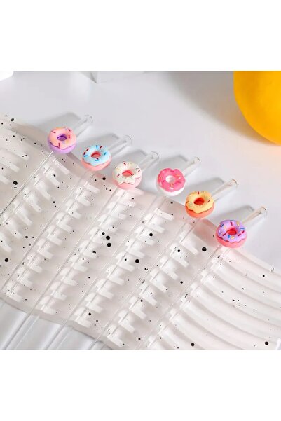 Miki & Miki Glass Pipet Donut - Dessert - Colorful - Party
