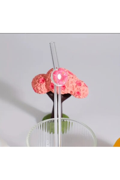 Miki & Miki Glass Pipet Donut - Dessert - Colorful - Party
