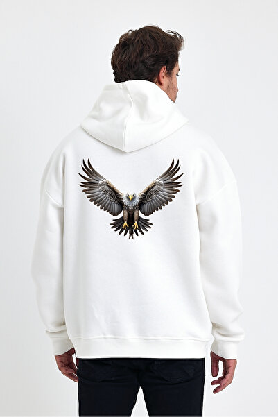 Windy Island سويت شيرت رجالي كبير الحجم مصنوع من القطن بنسبة 100% مع قماش صوف...