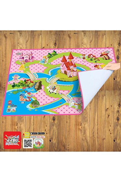 Duman Konuşan Oyun Halısı – Artırılmış Gerçeklik, QR Kodlu, Kaydırmaz Taban, 150×100 cm