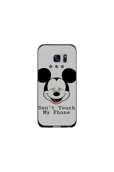 Atlas Husa personalizata tip carcasa Samsung Galaxy S7 Edge, Dont Touch my Ph...