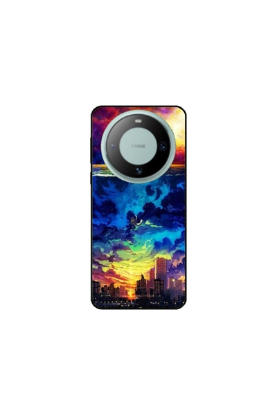 Atlas Εξατομικευμένη θήκη τύπου Huawei Mate 60, Abstract City, , S1D1M0263