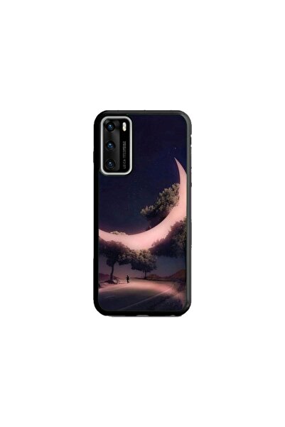 Atlas Husa personalizata tip carcasa Huawei P40, Moon in the Trees, , S1D1M0331