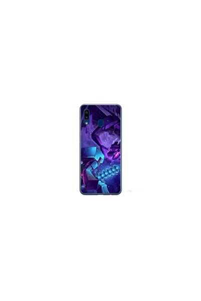 Atlas Husa personalizata tip carcasa Samsung Galaxy A20e, Ender Dragon, , S1D...
