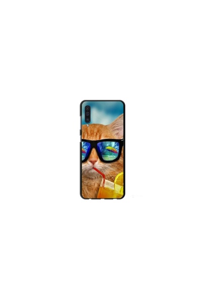 Atlas Husa personalizata tip carcasa Samsung Galaxy A70, Cool Cat, , S1D1M0031