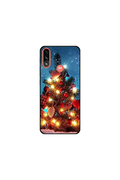 Atlas Husa personalizata tip carcasa Motorola Moto E7 Power, Christmas Tree 2...
