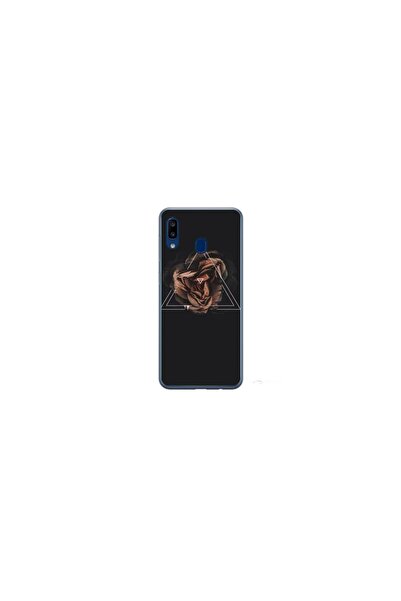 Atlas Εξατομικευμένη θήκη τύπου Samsung Galaxy A20e, Triangle Rose, , S1D1M0316