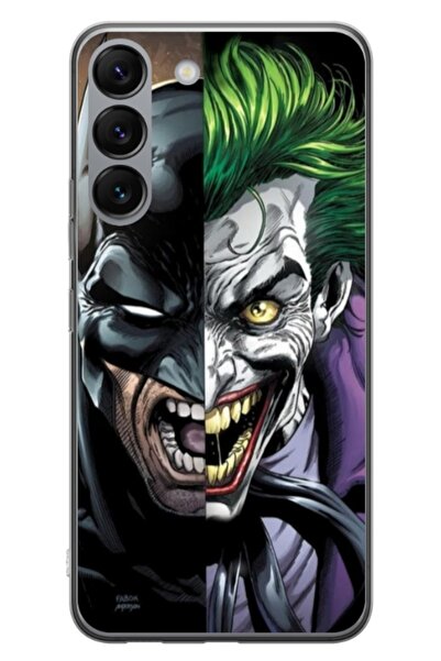 Atlas Персонализиран калъф за Samsung Galaxy S23, Батман срещу Жокер, , S1D1M...