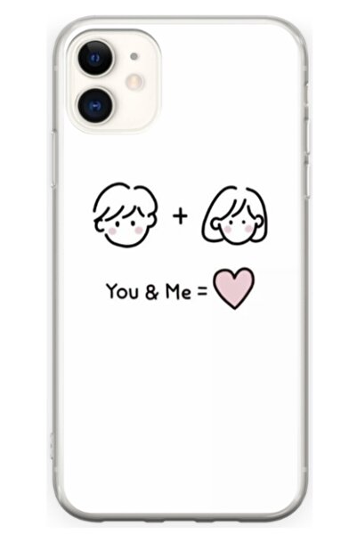 Atlas Εξατομικευμένη θήκη τύπου Apple iPhone 11, Εσύ και εγώ, , S1D1M0274