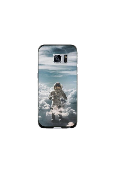 Atlas Husa personalizata tip carcasa Samsung Galaxy S7 Edge, Astronaut in the Clouds, , S1D1M0290