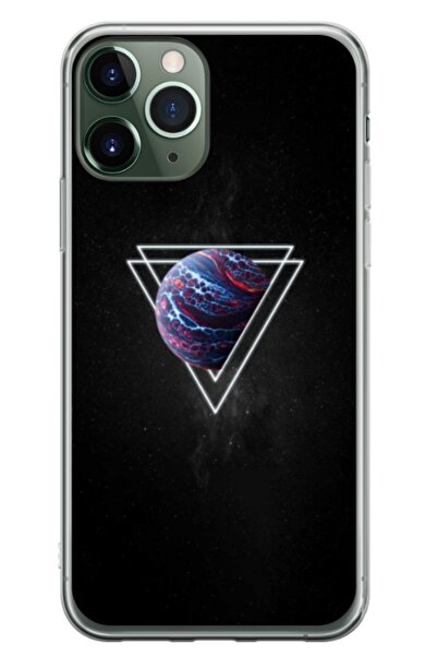 Atlas Εξατομικευμένη θήκη τύπου Apple iPhone 12 Pro Max, Triangle Planet, , S...