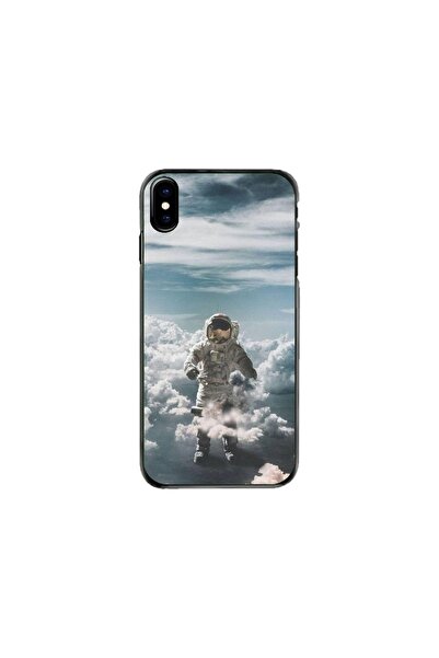 Atlas Husa personalizata tip carcasa Apple iPhone X, Astronaut in the Clouds,...