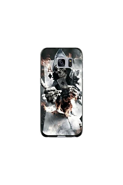 Atlas Husa personalizata tip carcasa Samsung Galaxy S7, Skeleton Cards, , S1D...