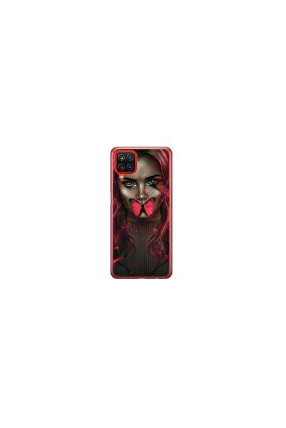 Atlas Προσαρμοσμένη θήκη για Samsung Galaxy A12, Butterfly Mouth 2, S1D1M0352