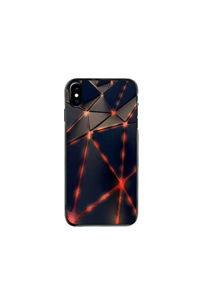 Atlas Εξατομικευμένη θήκη τύπου Apple iPhone XS, Lava Triangles, , S1D1M0367