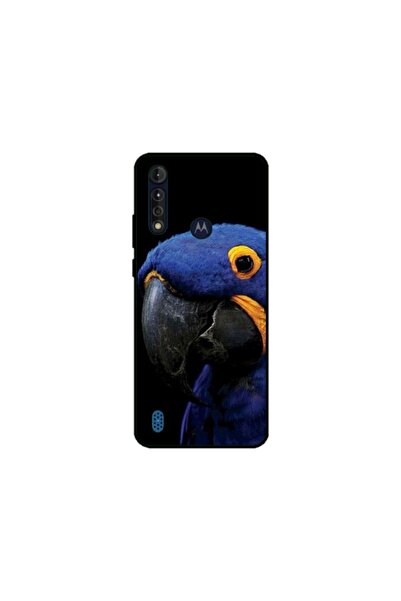 Atlas Husa personalizata tip carcasa Motorola Moto G8 Power Lite, Blue Parrot...