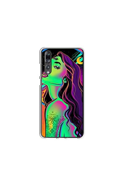 Atlas Εξατομικευμένη θήκη τύπου Huawei P20, Colorful Girl, , S1D1M0249