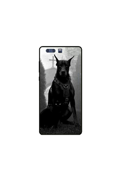 Atlas Husa personalizata tip carcasa Huawei P10, Doberman, , S1D1M0018