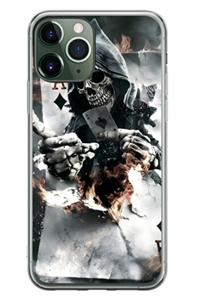 Atlas Husa personalizata tip carcasa Apple iPhone 12 Pro Max, Skeleton Cards,...