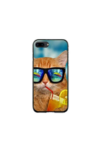 Atlas Husa personalizata tip carcasa Apple iPhone 8 Plus, Cool Cat, , S1D1M0031