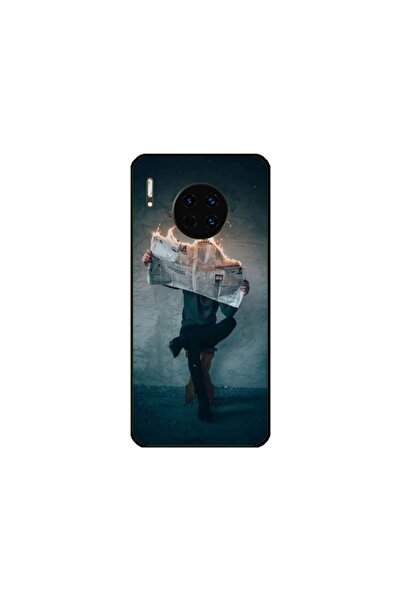 Atlas Husa personalizata tip carcasa Huawei Mate 30 Pro, Burn the News, , S1D...