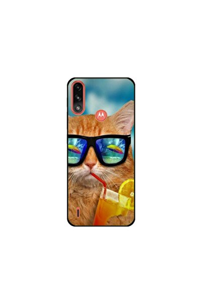 Atlas Προσαρμοσμένος τύπος θήκης Motorola Moto E7 Power, Cool Cat, , S1D1M0031