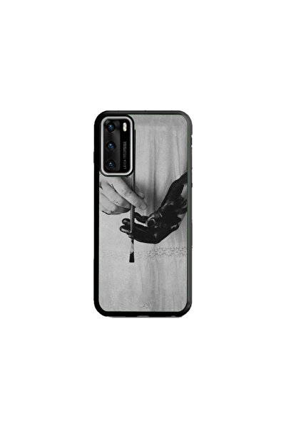 Atlas Husa personalizata tip carcasa Huawei P40, Black Paint, , S1D1M0336