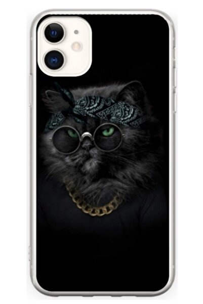 Atlas Εξατομικευμένη θήκη τύπου Apple iPhone 12 Mini, Black Cat 4, , S1D1M0097
