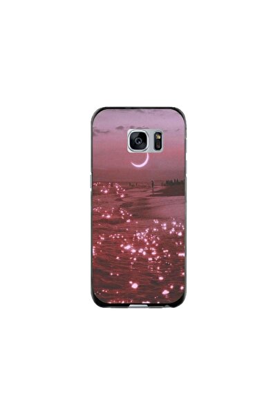 Atlas Husa personalizata tip carcasa Samsung Galaxy S7 Edge, Pink Sky, , S1D1...