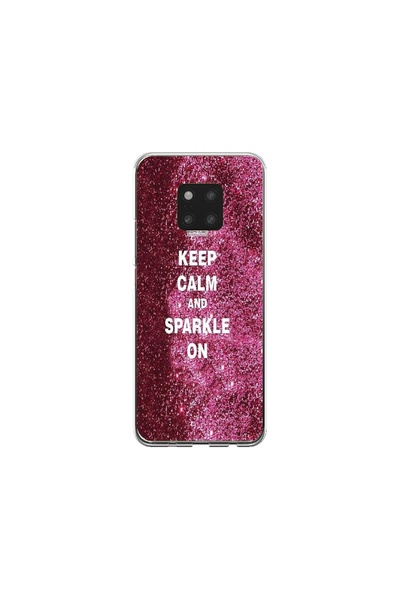 Atlas Εξατομικευμένη θήκη τύπου Huawei Mate 20 Pro, Keep Calm and Sparkle On,...