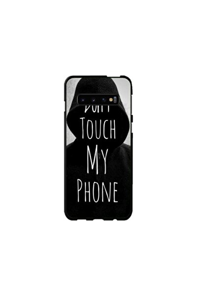 Atlas Husa personalizata tip carcasa Samsung Galaxy S10 Plus, Dont touch my p...