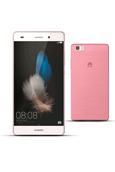 Atlas Θήκη HUAWEI P8 - Ultra Slim (Ροζ Διαφανής)