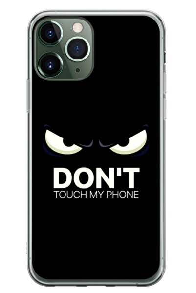 Atlas Husa personalizata tip carcasa Apple iPhone 12 Pro, Dont touch my phone...