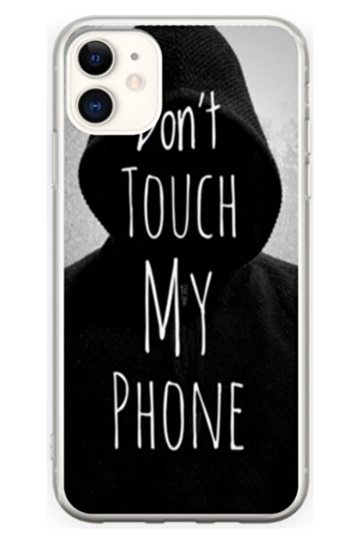 Atlas Husa personalizata tip carcasa Apple iPhone 12 Mini, Dont touch my phon...