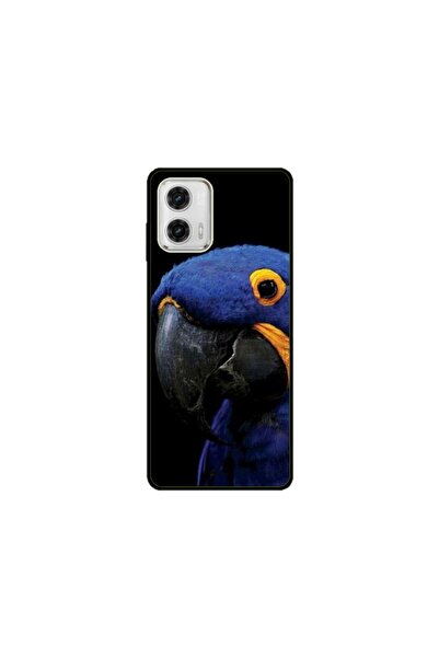 Atlas Husa personalizata tip carcasa Motorola Moto E13, Blue Parrot, , S1D1M0145