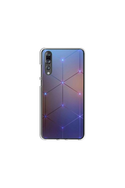 Atlas Εξατομικευμένη θήκη τύπου Huawei P20 Lite, τετράγωνη, S1D1M0315
